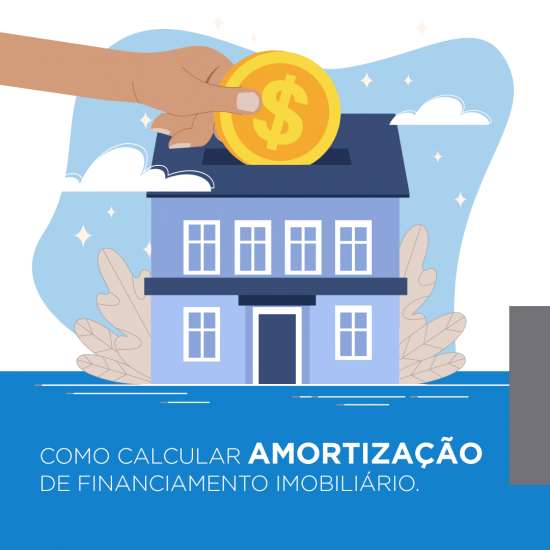 como calcular a amortização de financiamento imobiliário